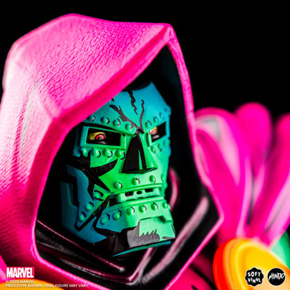 Mondo Marvel Doctor Doom Soft Vinyl Figure Psychedelic Variant