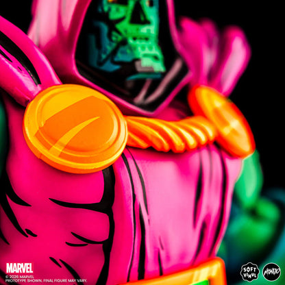Mondo Marvel Doctor Doom Soft Vinyl Figure Psychedelic Variant