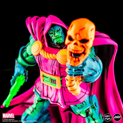 Mondo Marvel Doctor Doom Soft Vinyl Figure Psychedelic Variant