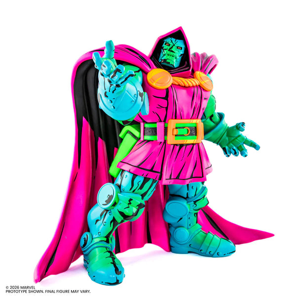 Mondo Marvel Doctor Doom Soft Vinyl Figure Psychedelic Variant