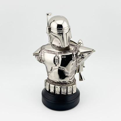 Gentle Giant Star Wars Jango Fett Chrome MBNA Exclusive Mini Bust