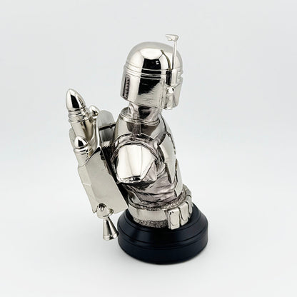Gentle Giant Star Wars Jango Fett Chrome MBNA Exclusive Mini Bust