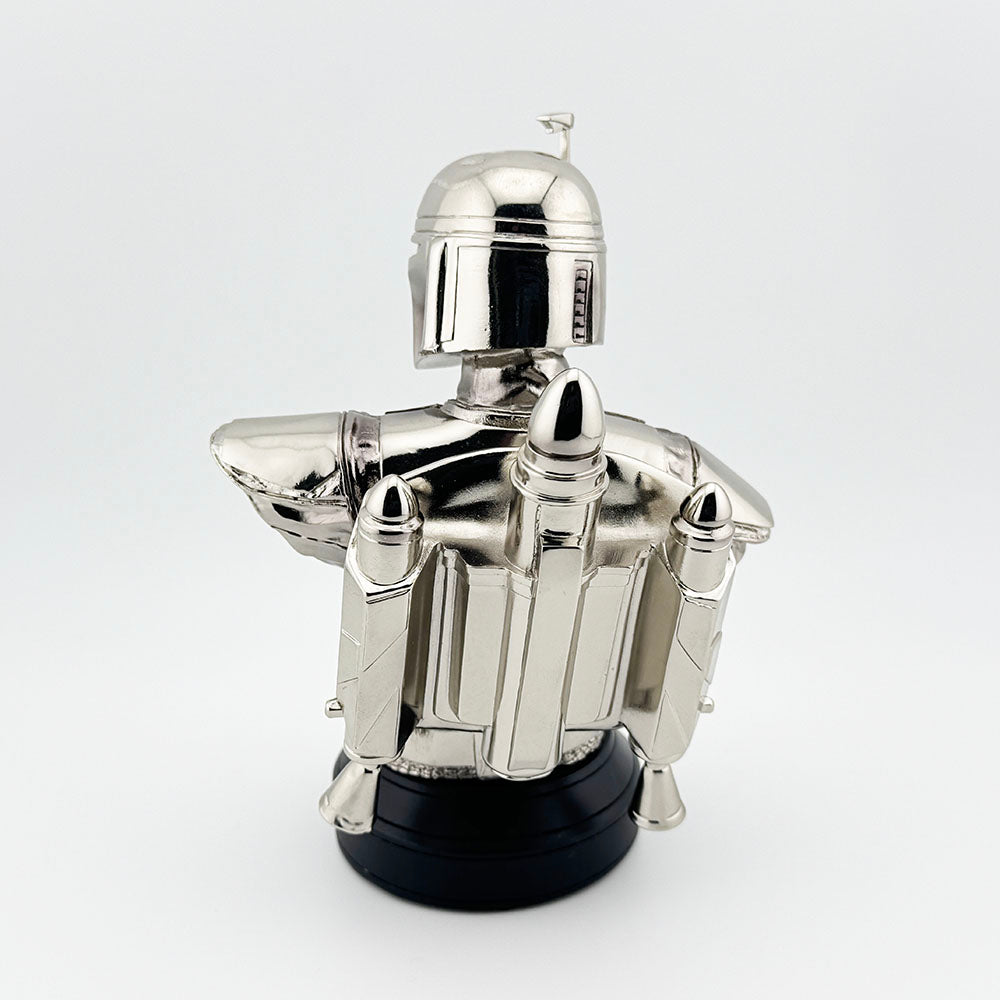 Gentle Giant Star Wars Jango Fett Chrome MBNA Exclusive Mini Bust