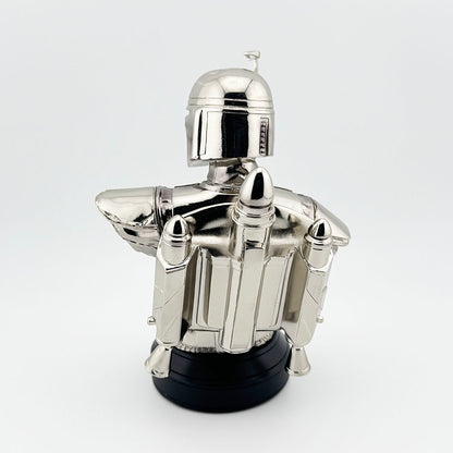 Gentle Giant Star Wars Jango Fett Chrome MBNA Exclusive Mini Bust