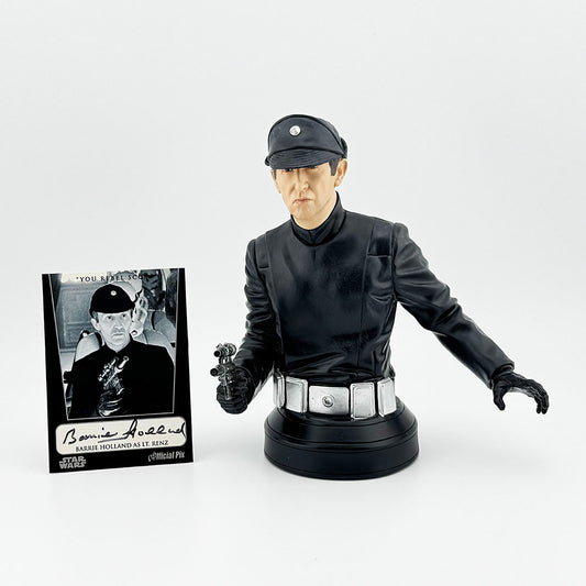 Gentle Giant Star Wars Lieutenant Renz Return of the Jedi Mini Bust with Autograph