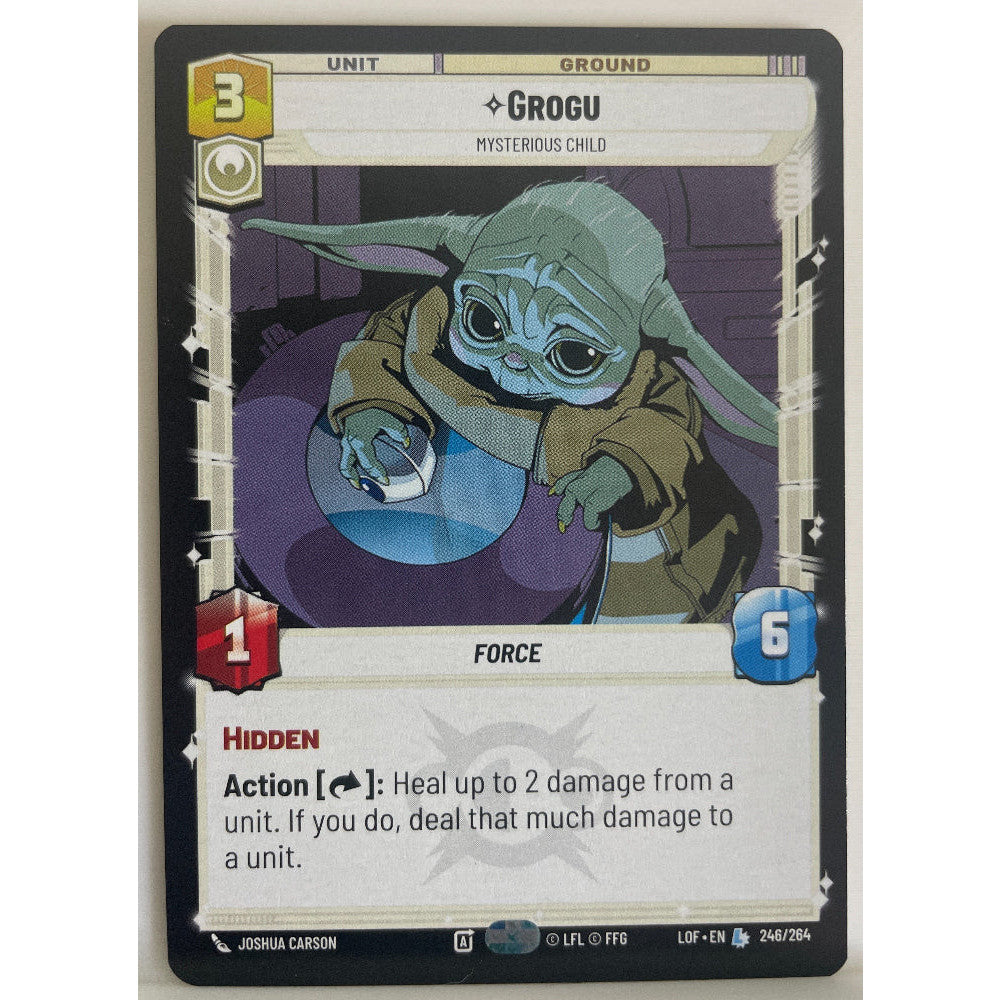 Star Wars Unlimited - Grogu - Mysterious Child - Legends of the Force (LOF)