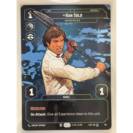 Star Wars Unlimited - Han Solo - Hibernation Sick (Prestige) - A Lawless Time (LAW)