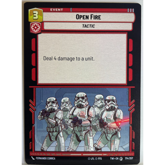 Star Wars Unlimited - Open Fire - Twilight of the Republic (TWI)
