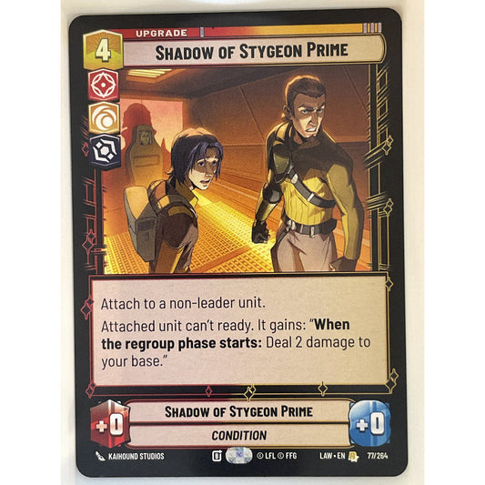 Star Wars Unlimited - Shadow of Stygeon Prime - A Lawless Time (LAW)