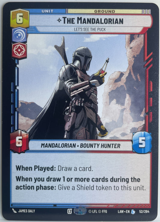 Star Wars Unlimited - The Mandalorian - Let's See The Puck - A Lawless Time (LAW)