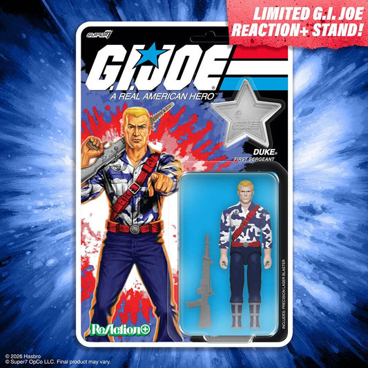 Super7 G.I. Joe Duke (America's 250th Anniversary) 3 3/4-Inch ReAction+ Figure