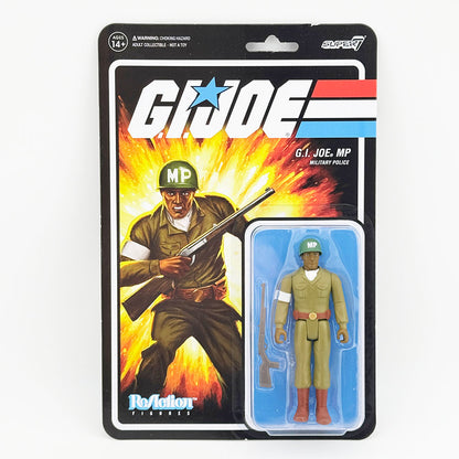 Super7 G.I. Joe MP Military Police Black Carded ReAction Action Figure