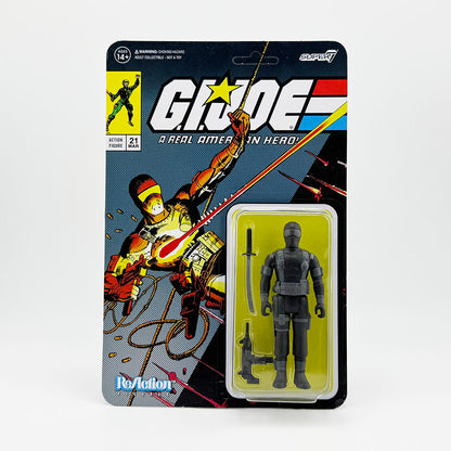Super7 G.I. Joe Snake Eyes Carded ReAction Action Figure