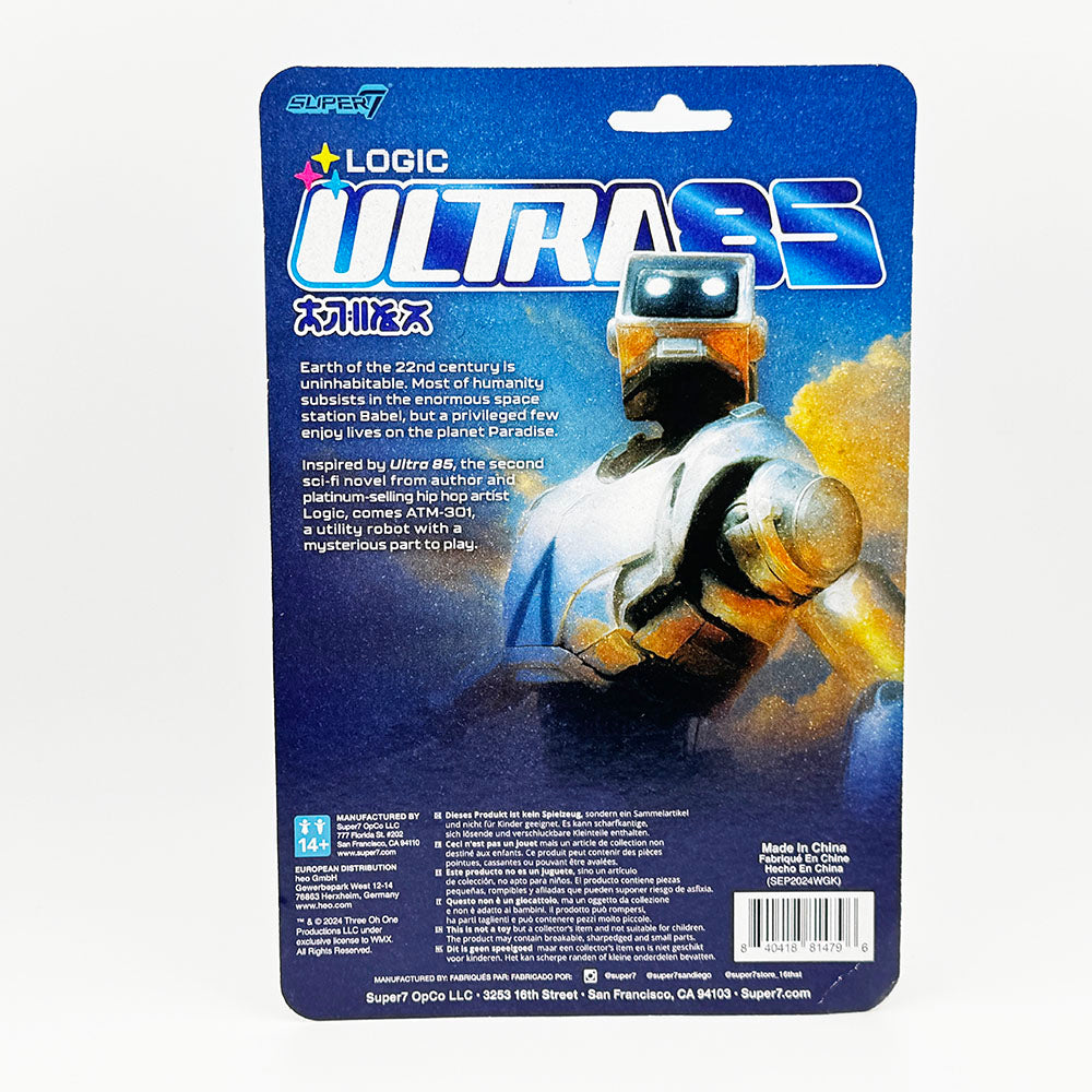 Super7 Logic Ultra 85 ATM-301 Carded ReAction Action Figure