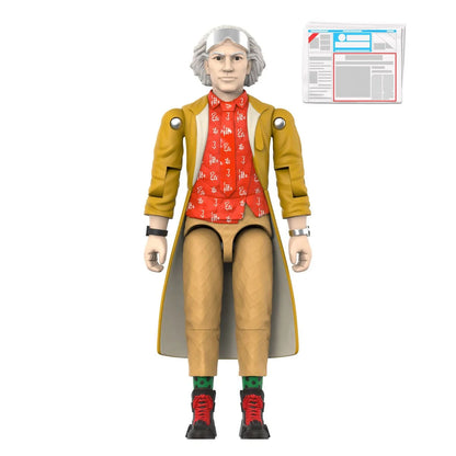 Super7 Back to the Future Doc Brown 2015 3 3/4" Carded ReAction+ Action Figure