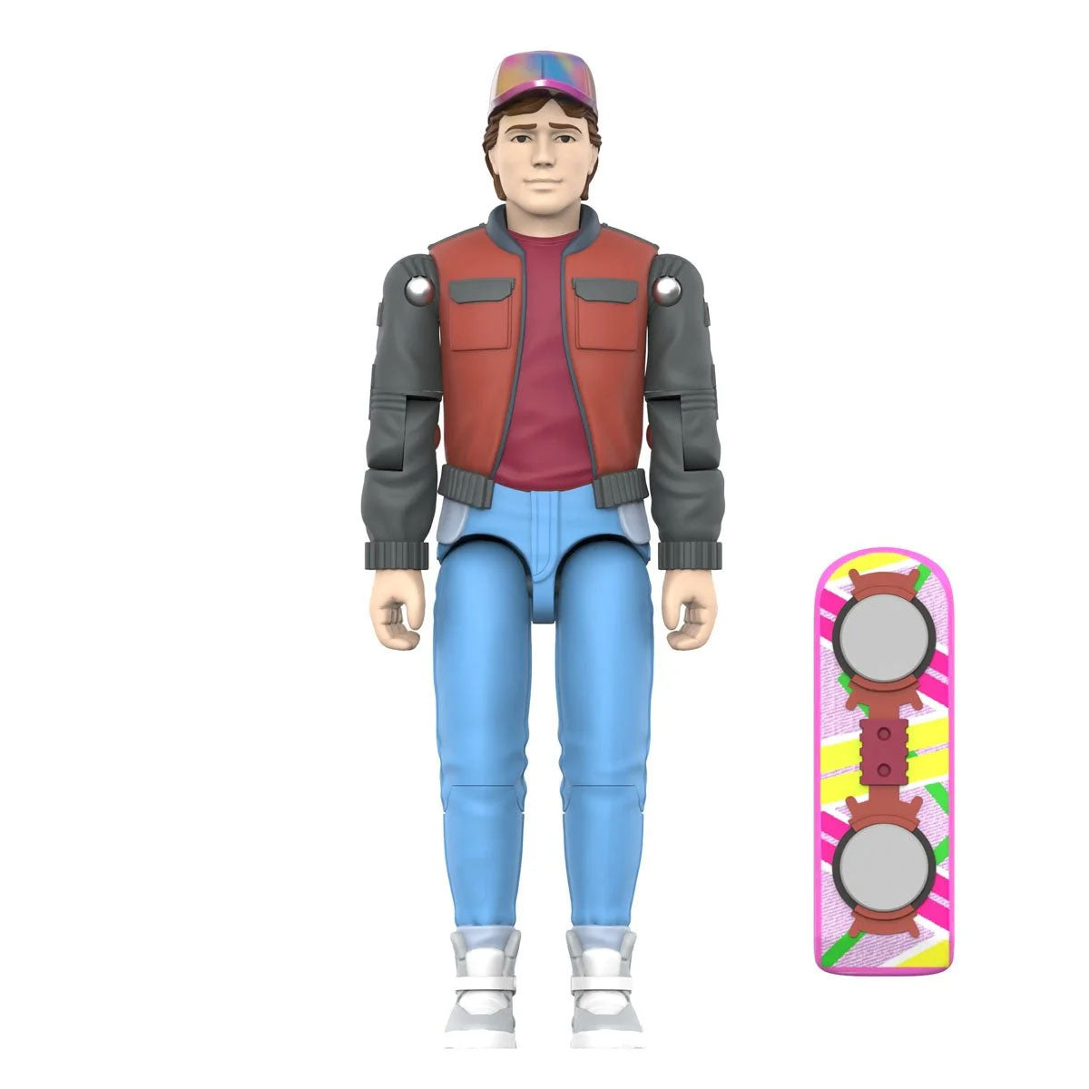 Super7 Back to the Future Marty McFly 2015 3 3/4" Carded ReAction+ Action Figure