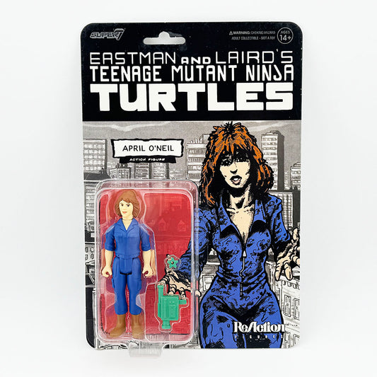 Super7 Teenage Mutant Ninja Turtles Eastman Laird Comic Style Carded ReAction Action Figure