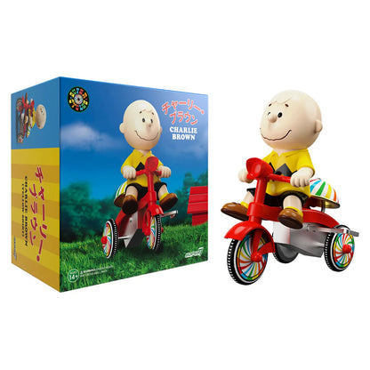 Super7 Super Cycles Peanuts Charlie Brown Vinyl and Tin Toy