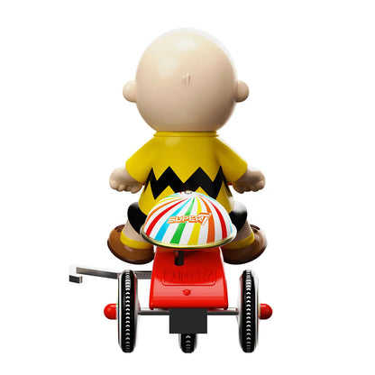 Super7 Super Cycles Peanuts Charlie Brown Vinyl and Tin Toy