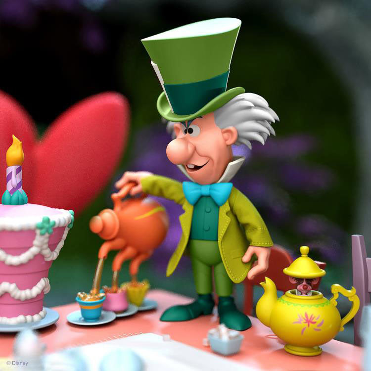 Super7 Disney Alice in Wonderland Mad Hatter Ultimates Action Figure