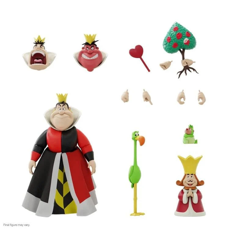 Super7 Disney Alice in Wonderland Queen of Hearts Ultimates Action Figure