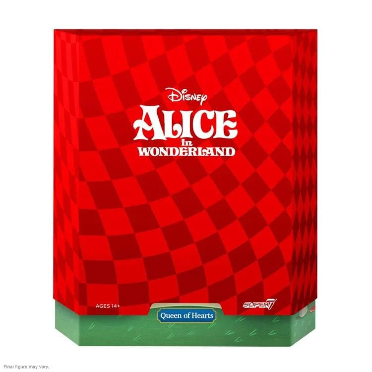 Super7 Disney Alice in Wonderland Queen of Hearts Ultimates Action Figure
