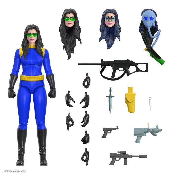 Super7 G.I. Joe Baroness Intelligence Officer Ultimates Action Figure