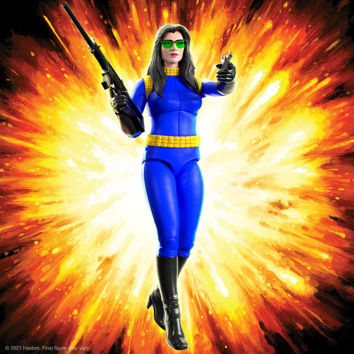 Super7 G.I. Joe Baroness Intelligence Officer Ultimates Action Figure