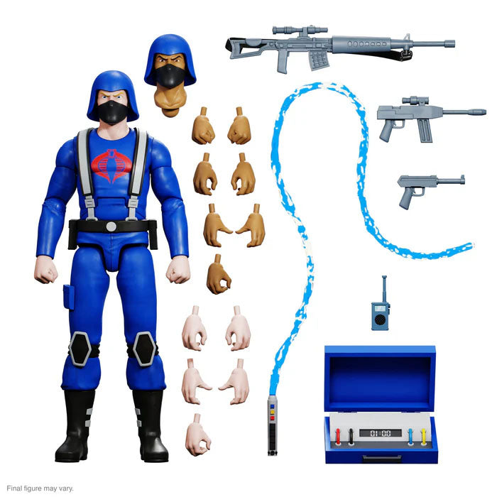 Super7 G.I. Joe Cobra Trooper Infantry Ultimates Action Figure