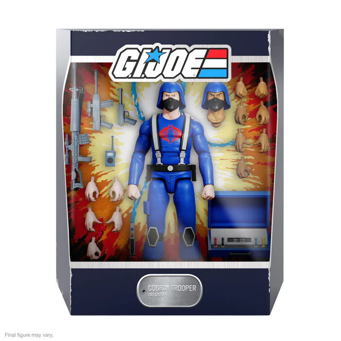 Super7 G.I. Joe Cobra Trooper Infantry Ultimates Action Figure