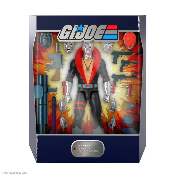 Super7 G.I. Joe Destro Weapons Supplier Ultimates Action Figure