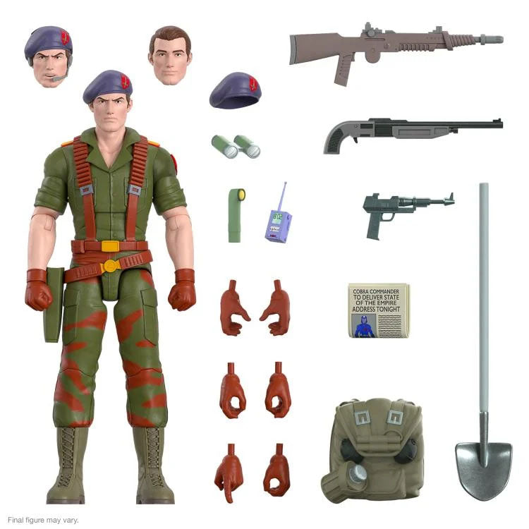 Super7 G.I. Joe Flint Warrant Officer Ultimates Action Figure