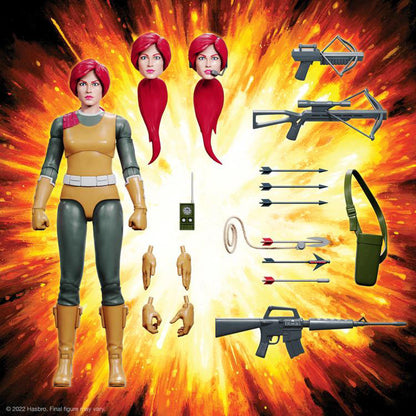 Super7 G.I. Joe Scarlett Counter Intelligence Ultimates Action Figure