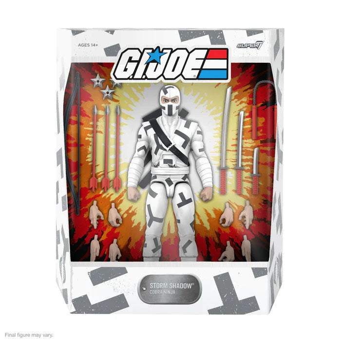 Super7 G.I. Joe Storm Shadow BBTS Exclusive Ultimates Action Figure