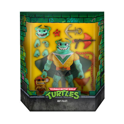 Super7 Teenage Mutant Ninja Turtles Ray Fillet Ultimates Action Figure