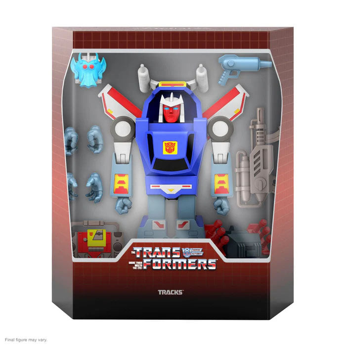 Super7 Transformers Tracks Ultimates Action Figure