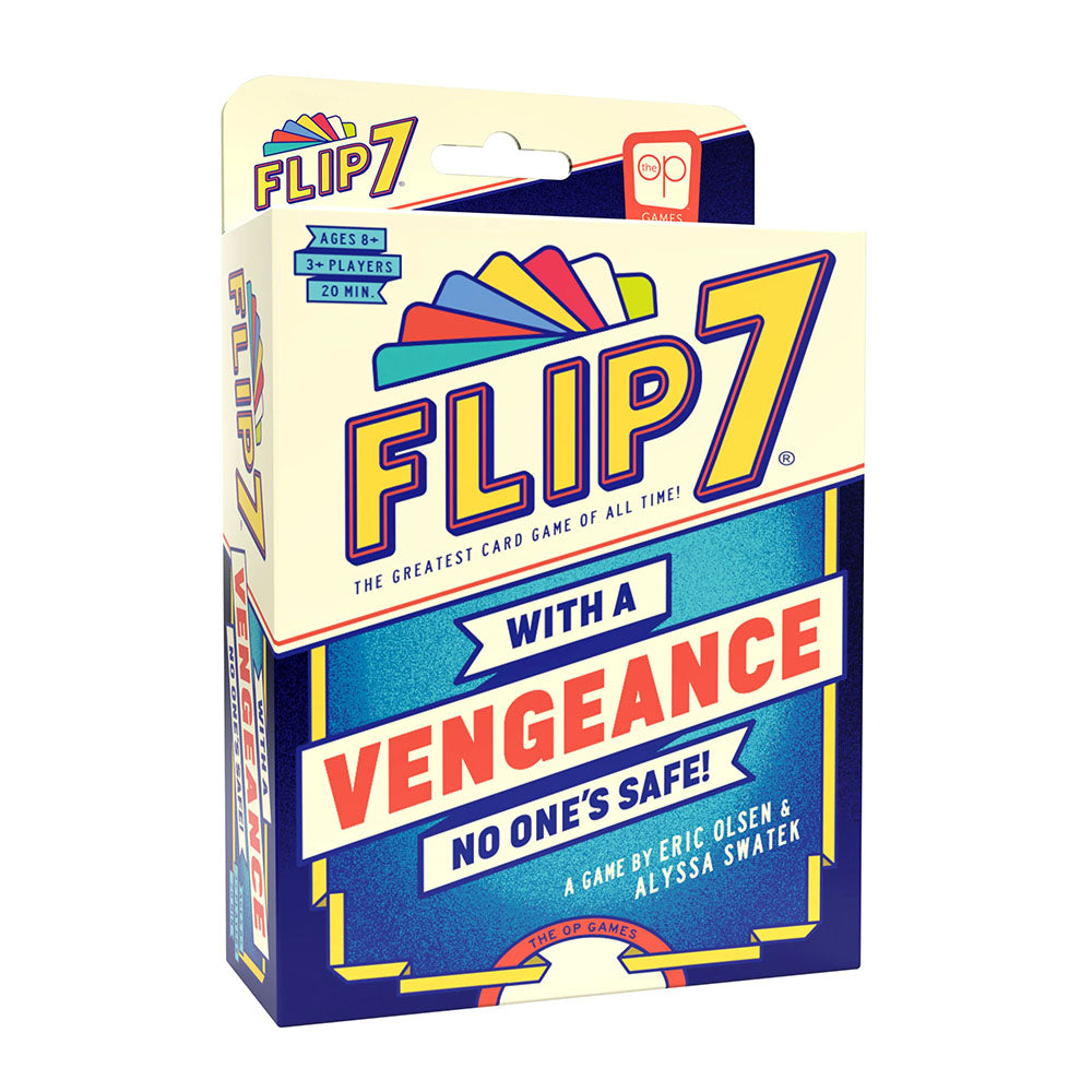 The OP Games Flip 7 with a Vengeance Card Game
