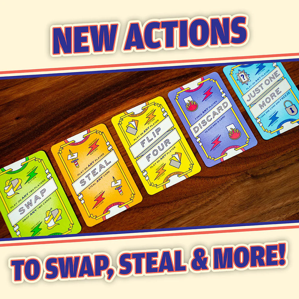 The OP Games Flip 7 with a Vengeance Card Game