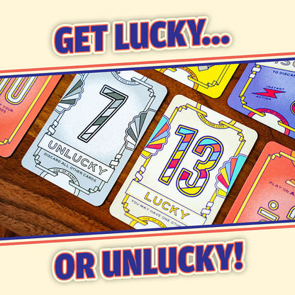 The OP Games Flip 7 with a Vengeance Card Game