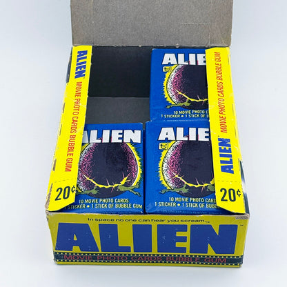 Topps Alien Movie Sealed Wax Packs with Kenner Promotion on Back