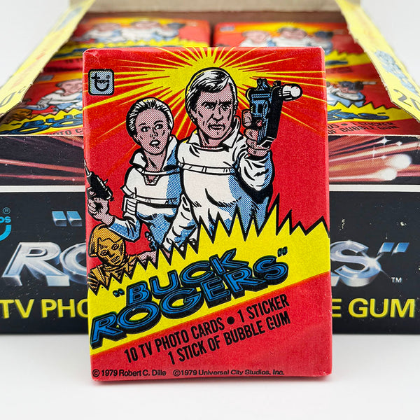 Topps Buck Rogers Television Show Sealed Wax Packs