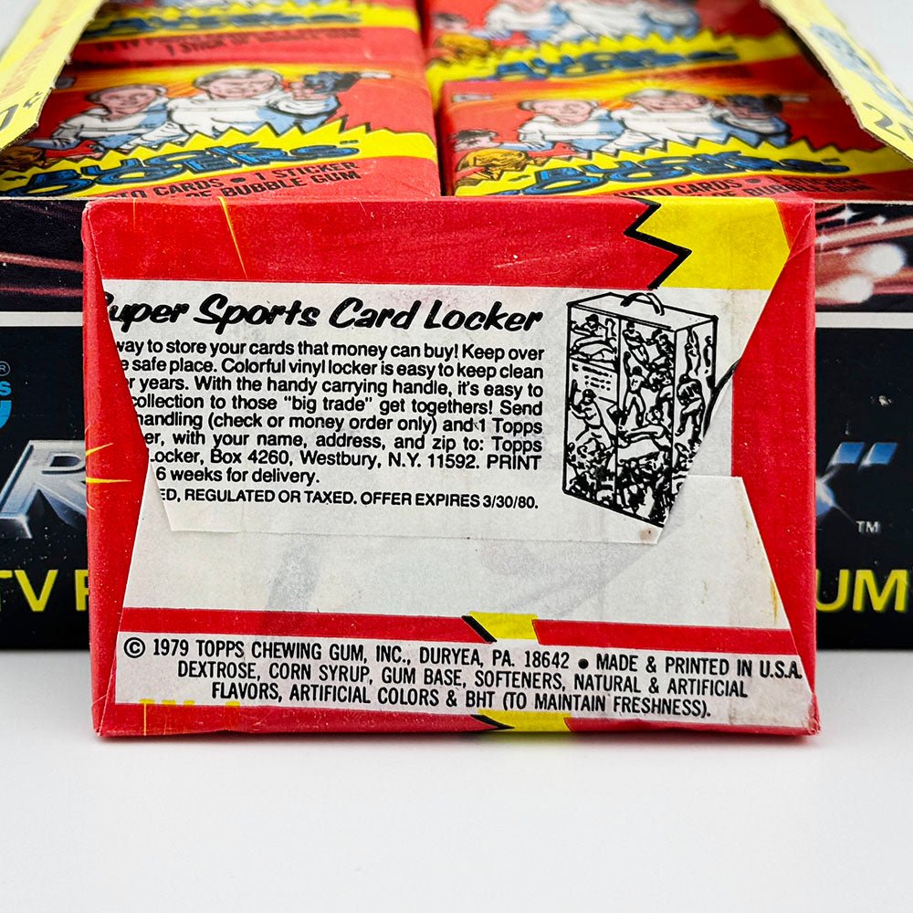 Topps Buck Rogers Television Show Sealed Wax Packs