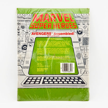 TSR Marvel Super Heroes Role Playing Game Module Avengers Assembled! Sealed