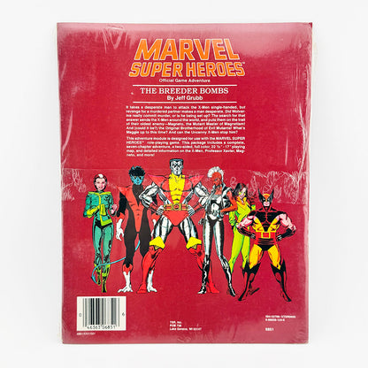 TSR Marvel Super Heroes Role Playing Game Module The Breeder Bombs Sealed