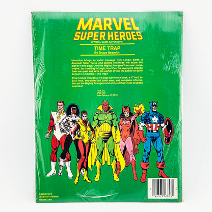TSR Marvel Super Heroes Role Playing Game Module Time Trap Sealed