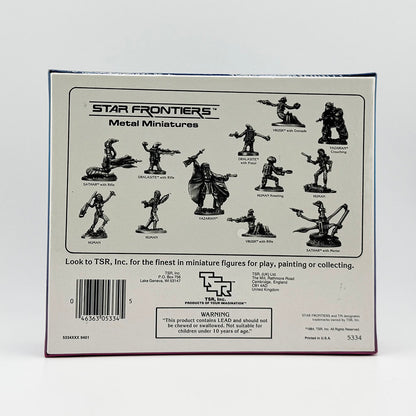 TSR Star Frontiers RPG Miniatures Spacefarers Sealed Box
