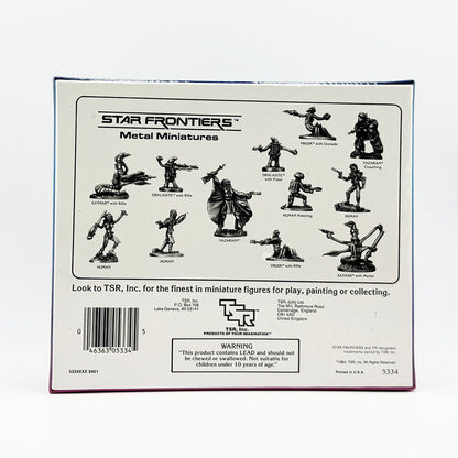 TSR Star Frontiers RPG Miniatures Spacefarers Sealed Box