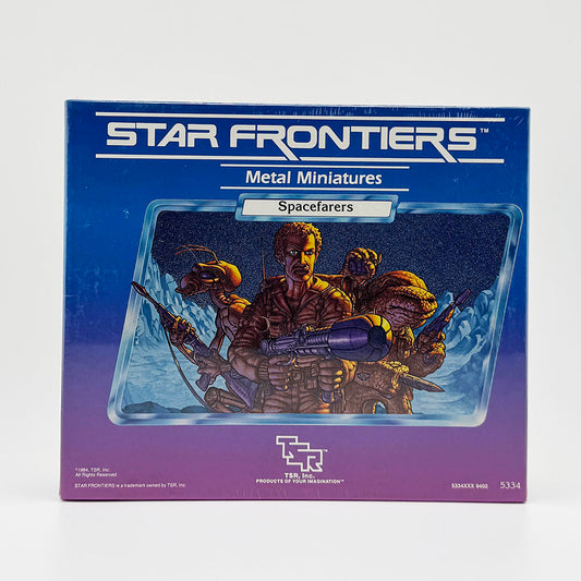 TSR Star Frontiers RPG Miniatures Spacefarers Sealed Box