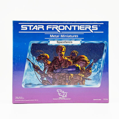 TSR Star Frontiers RPG Miniatures Spacefarers Sealed Box