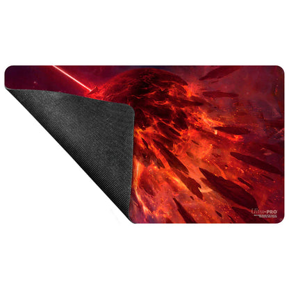 Ultra PRO Edge of Eternities Kavaron, Memorial World Playmat Mythic Land Red for Magic: The Gathering